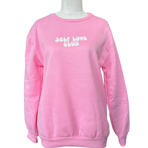 Self Love Club Sweatshirt - Pink