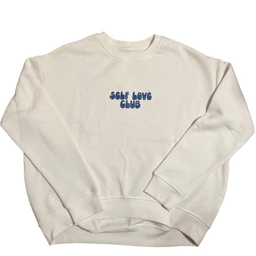 Self Love Club Sweatshirt- White