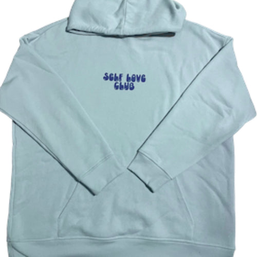 Self Love Club Hoodie- Blue